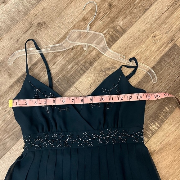 Stunning Ted Baker dark teal Embellished Midi Dress - Picture 10 of 12